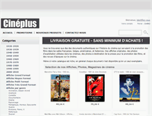 Tablet Screenshot of cineplus.com